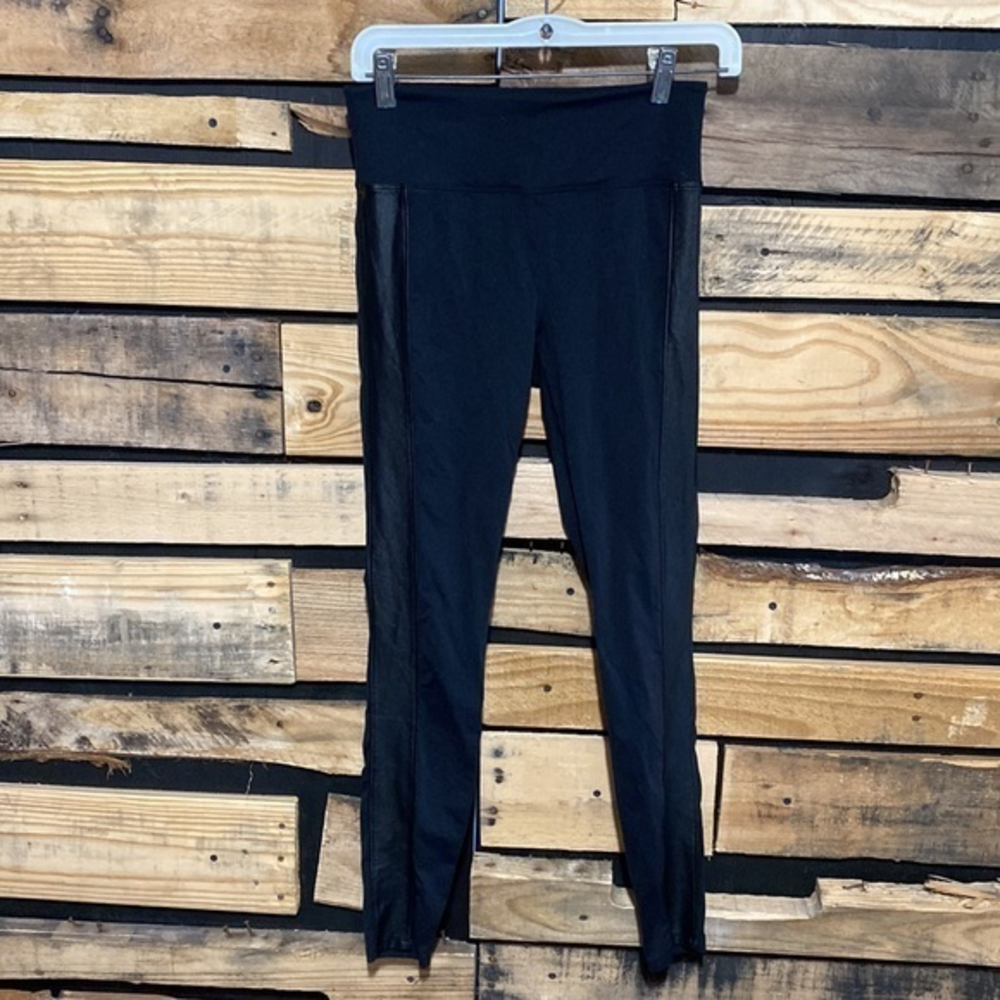 Athleta Tux Metro Black Leggings Size Small